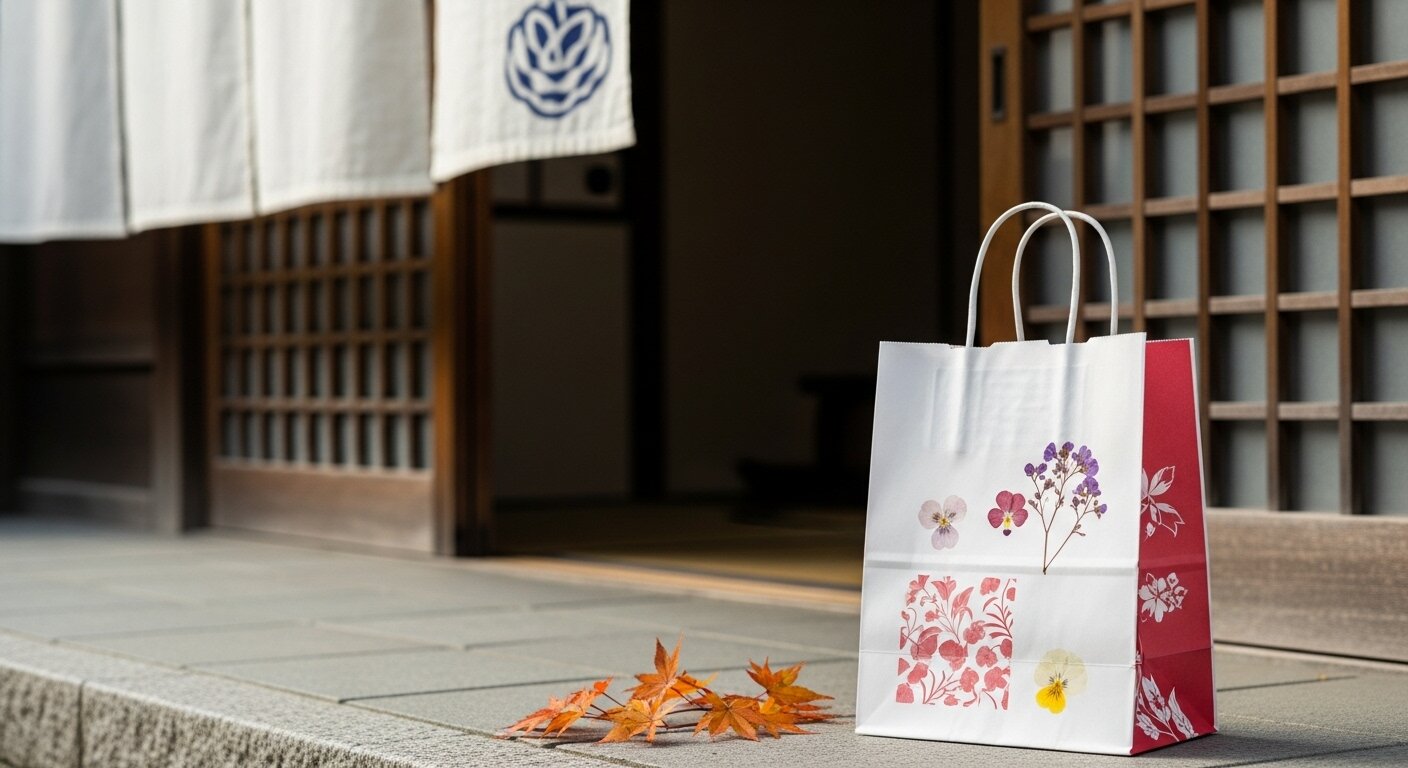 紙袋で感じる日本の四季──デザインに宿る美意識とおもてなし